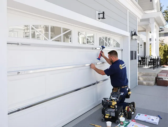 Professional garage door installation by New Franklin Garage Door Repair in New Franklin