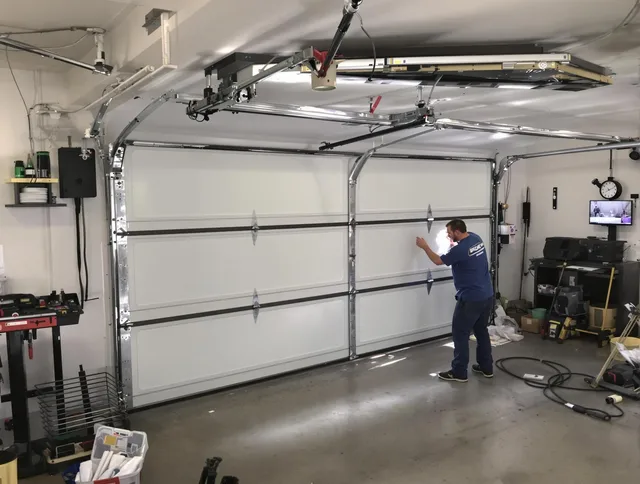Professional garage door repair service by New Franklin Garage Door Repair in New Franklin