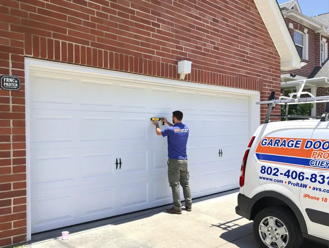 Local garage door repair service by New Franklin Garage Door Repair in New Franklin