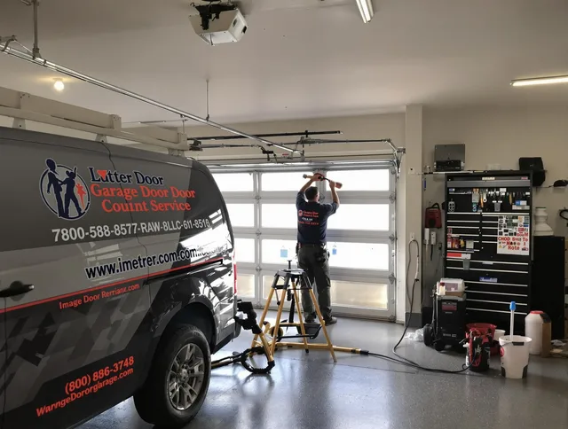 New Franklin Garage Door Repair team performing same-day garage door repair in New Franklin