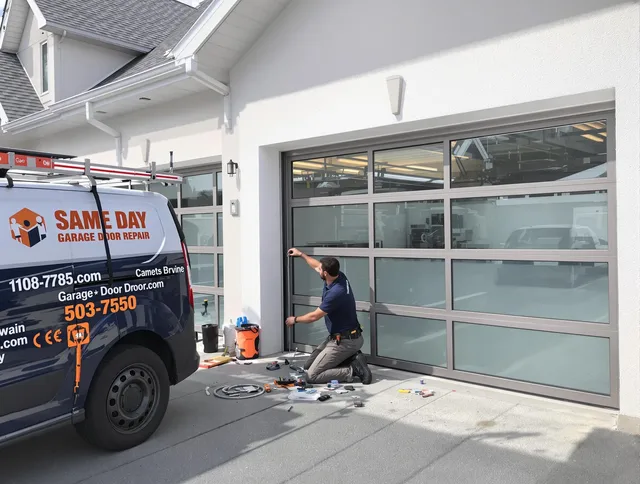 Same-day garage door repair service by New Franklin Garage Door Repair in New Franklin